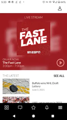 101 ESPN android App screenshot 2